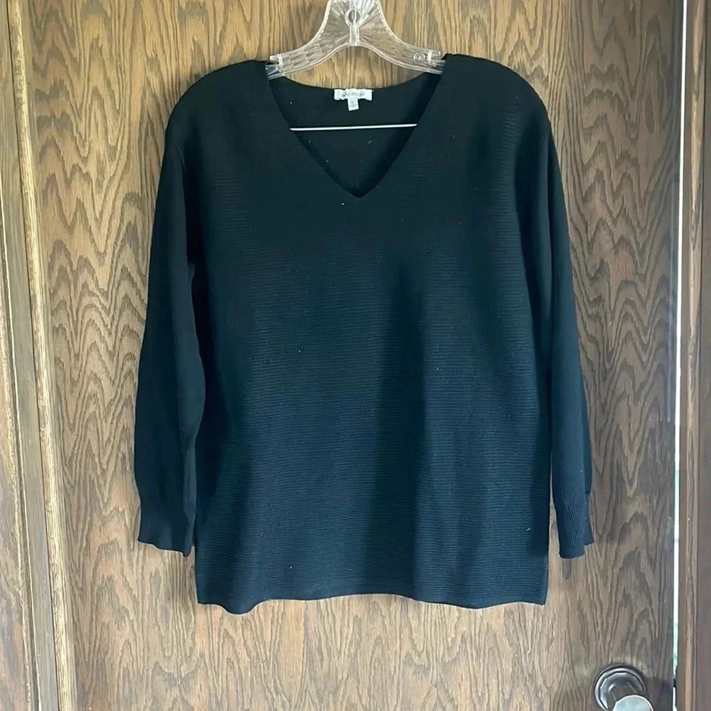 Black Ella Moss Sweater S